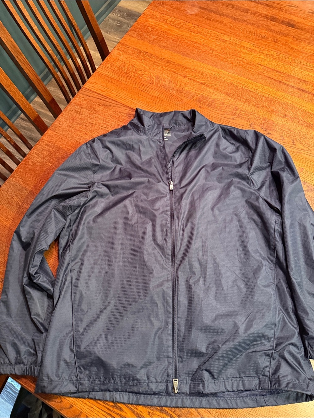 Like new, Greg Norman Collection Navy Windbreaker Full-Zip Jacket